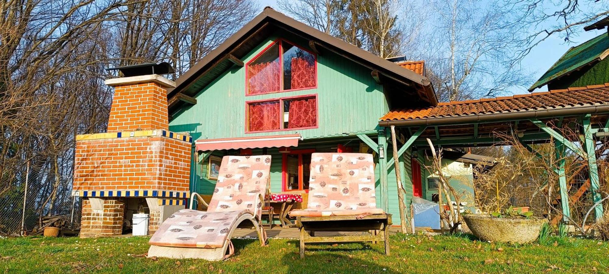 Вілла Fairytale Wooden House By Ljubljana Гросуплє Екстер'єр фото