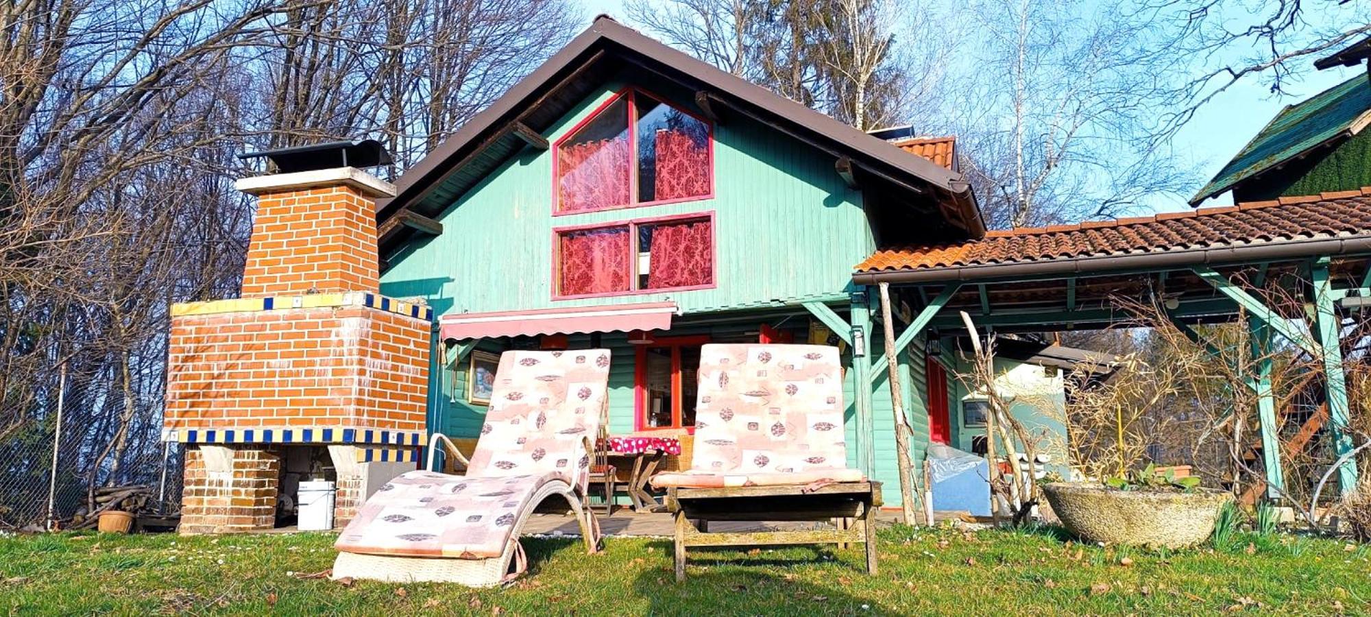 Вілла Fairytale Wooden House By Ljubljana Гросуплє Екстер'єр фото